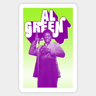 Al Green Riso Style Graphic Sticker